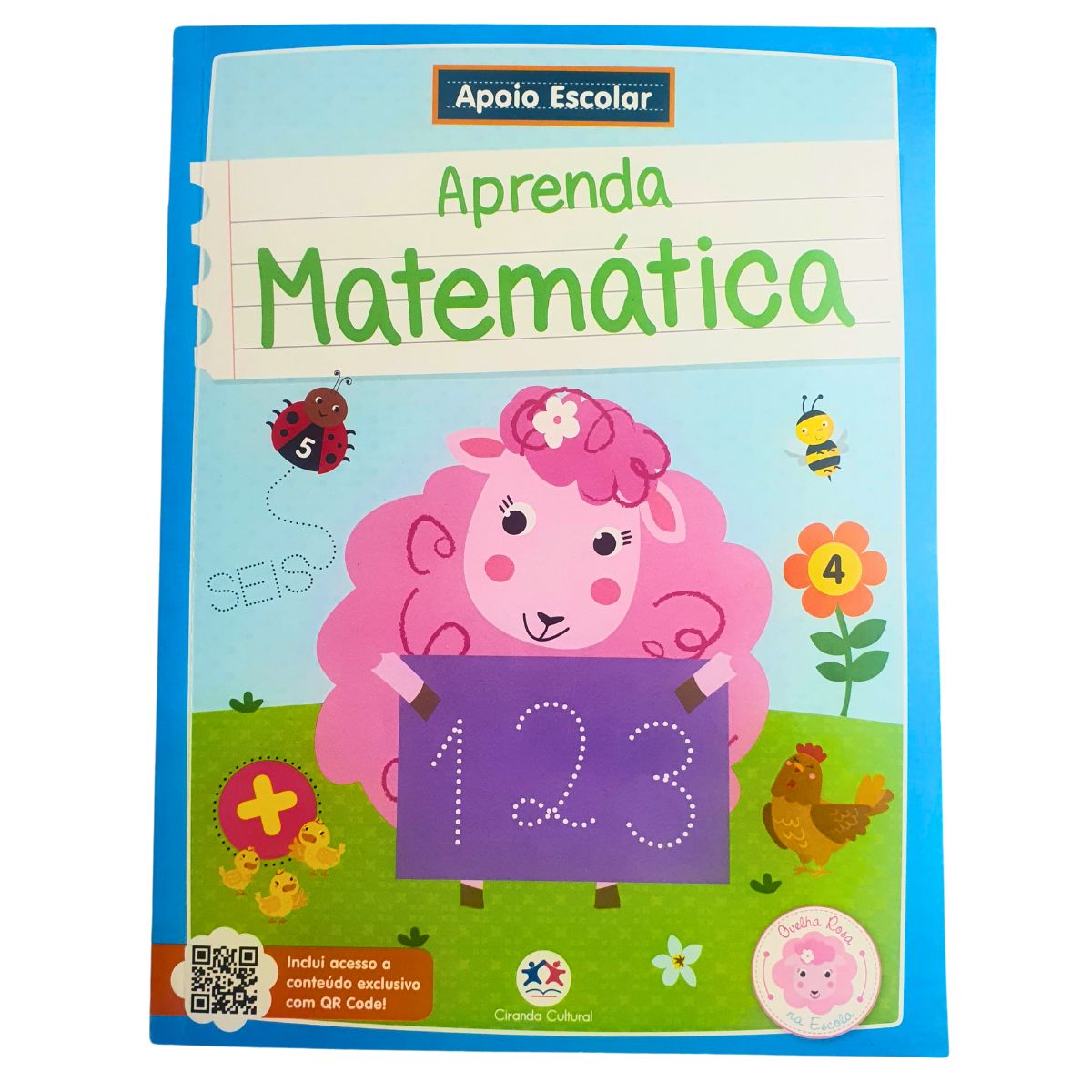 Kit 2 Livros Infantil Apoio Escolar: Aprenda Matemática + Aprenda A Tabuada - Ciranda Cultural Kit 2 Livros Infantil Apoio Escolar: Aprenda Matemática + Aprenda A Tabuada - Ciranda Cultural